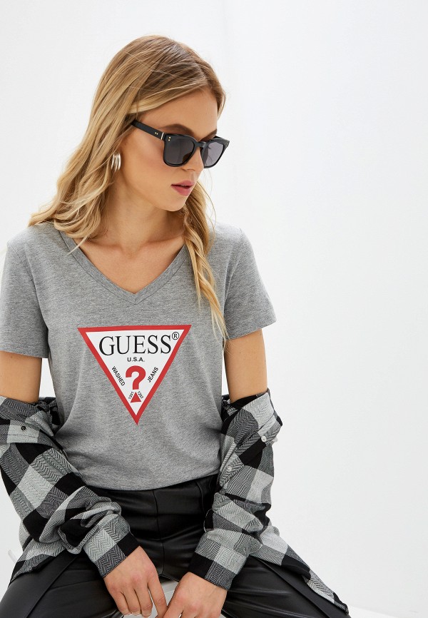 

Футболка Guess Jeans, Серый, Guess Jeans GU644EWFNKD0