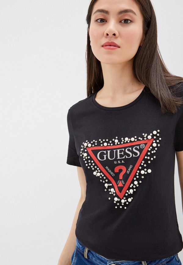 

Футболка Guess Jeans, Черный