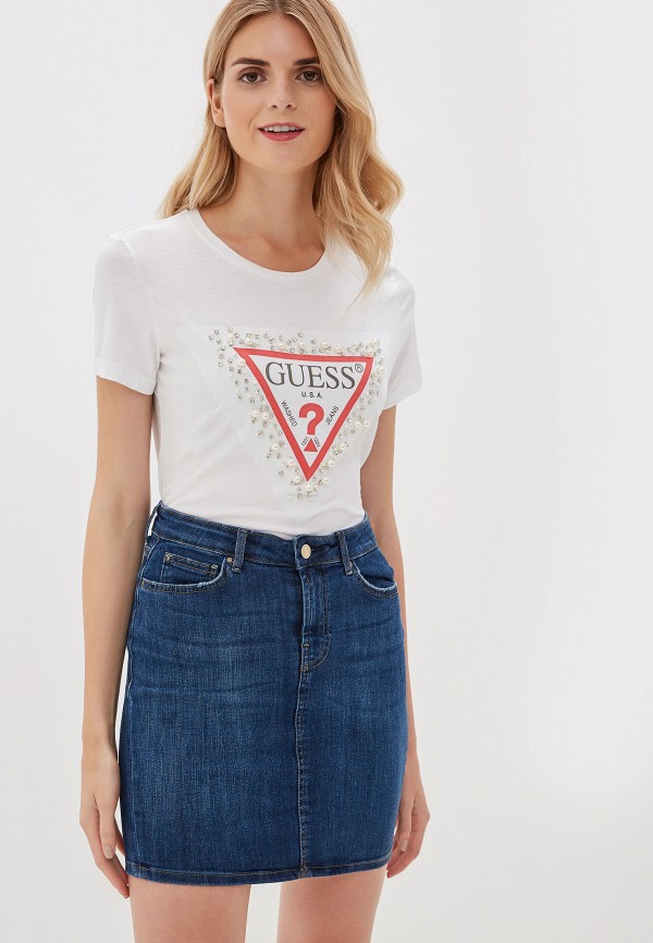 

Футболка Guess Jeans, Белый