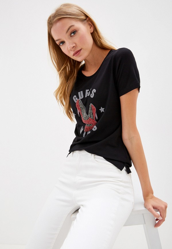 

Футболка Guess Jeans, Черный