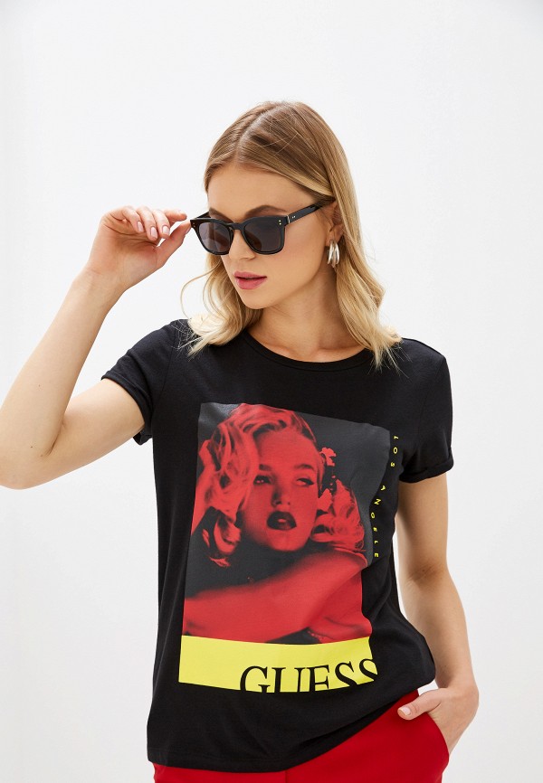 

Футболка Guess Jeans, Черный