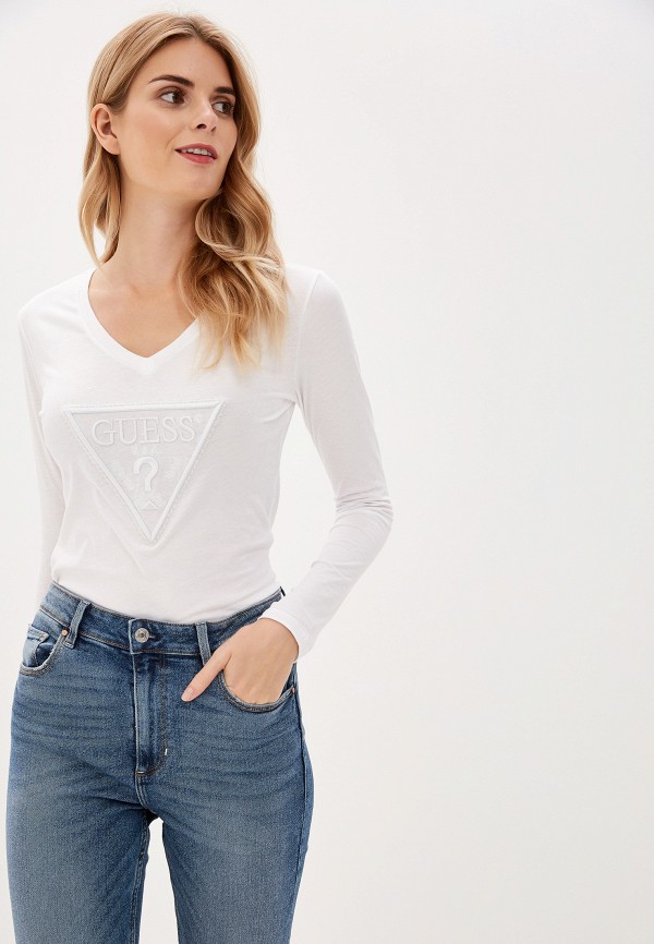 

Лонгслив Guess Jeans, Белый