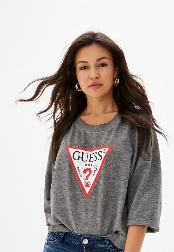 

Свитшот Guess Jeans, Серый, Guess Jeans GU644EWFNKG4