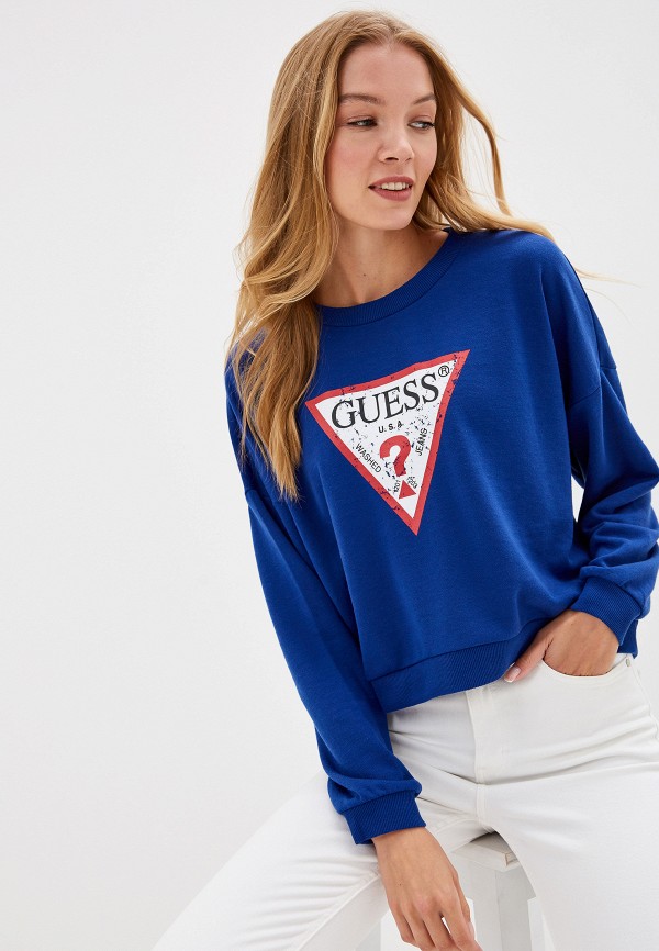 

Свитшот Guess Jeans, Синий, Guess Jeans GU644EWFNKG5
