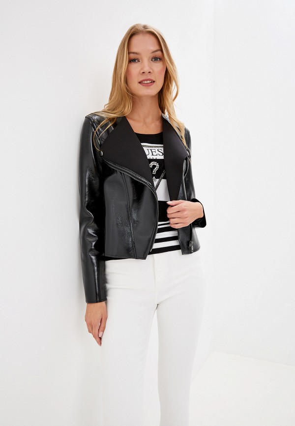 

Куртка кожаная Guess Jeans, Черный