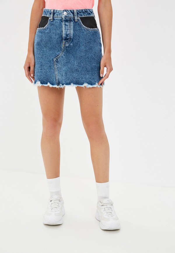 

Юбка джинсовая Guess Jeans, Синий