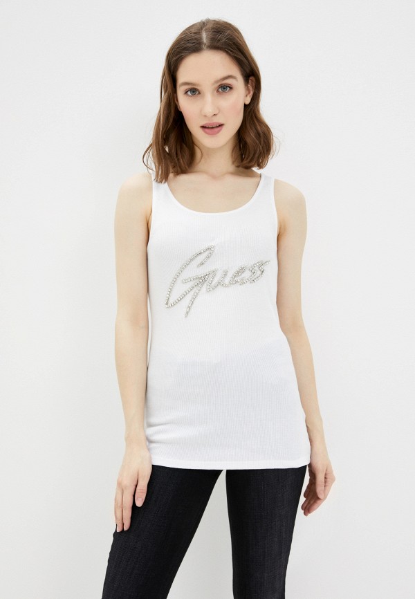 

Майка Guess Jeans, Белый, Guess Jeans GU644EWHMIA3