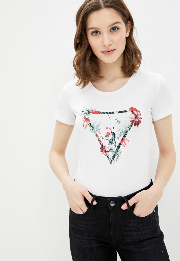 

Футболка Guess Jeans, Белый