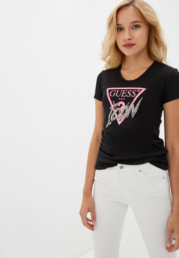 

Футболка Guess Jeans, Черный, Guess Jeans GU644EWHMIB2
