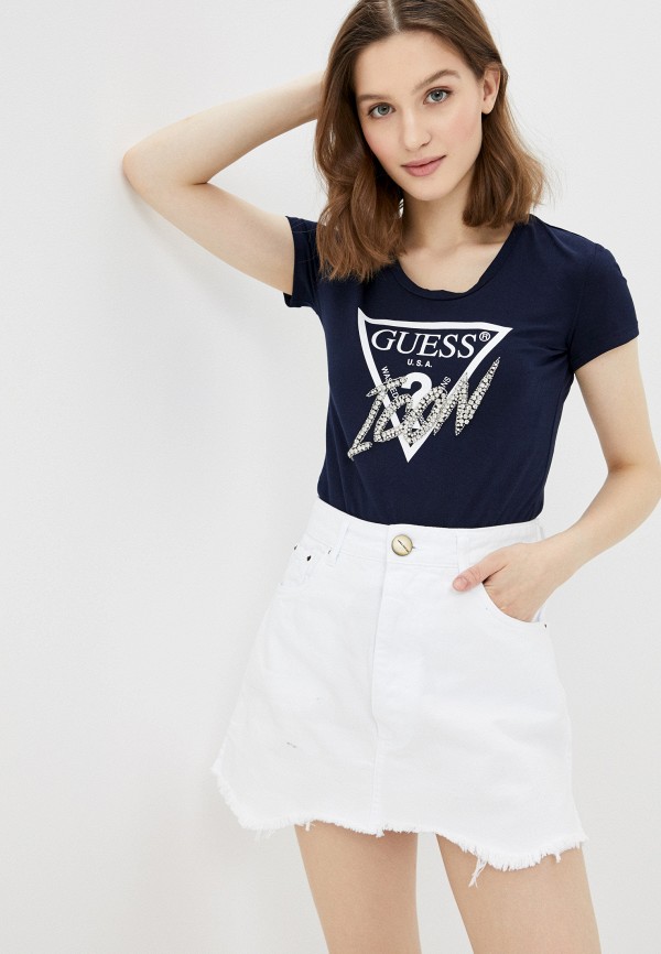 

Футболка Guess Jeans, Синий