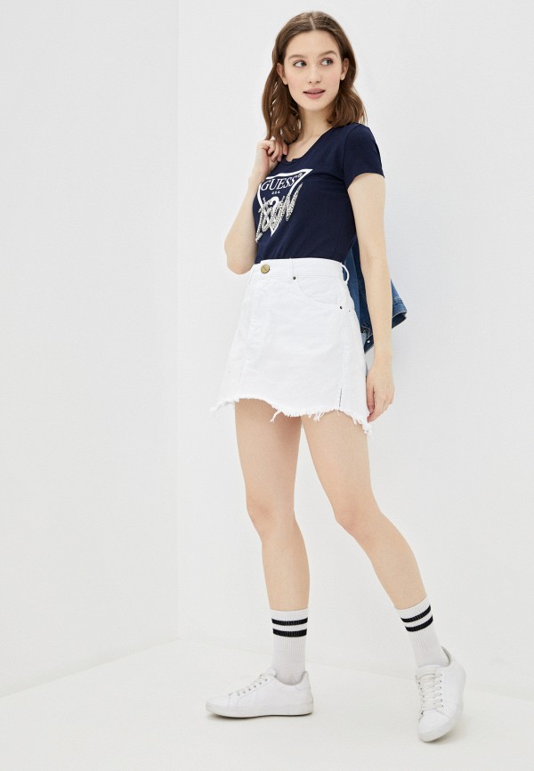 

Футболка Guess Jeans, Синий, Guess Jeans GU644EWHMIB4