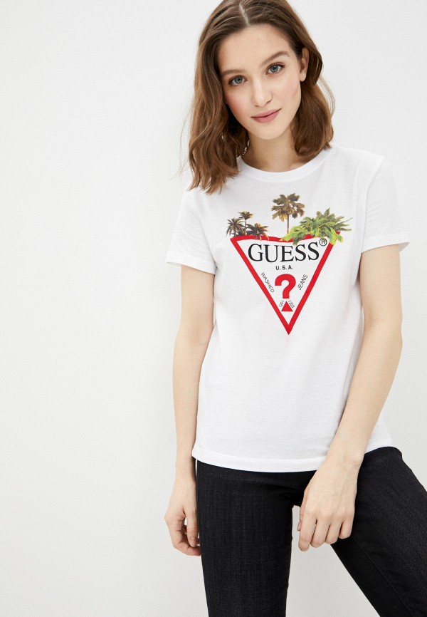 

Футболка Guess Jeans, Белый, Guess Jeans GU644EWHMIB6