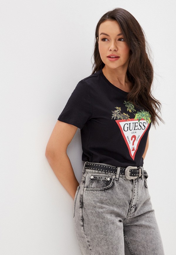 

Футболка Guess Jeans, Черный