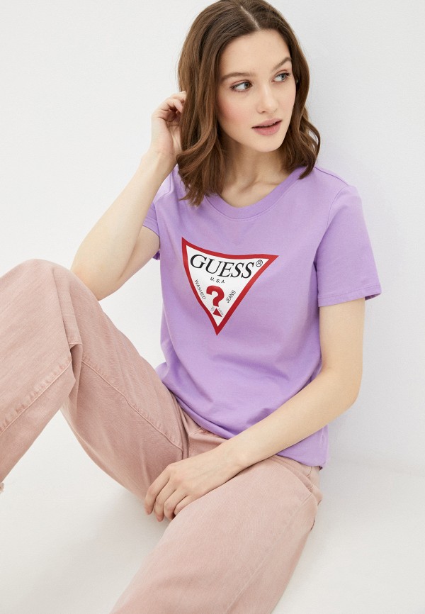 

Футболка Guess Jeans, Фиолетовый