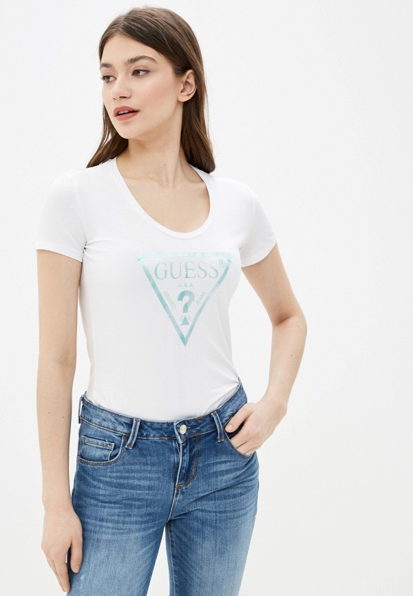 

Футболка Guess Jeans, Белый, Guess Jeans GU644EWHMID0