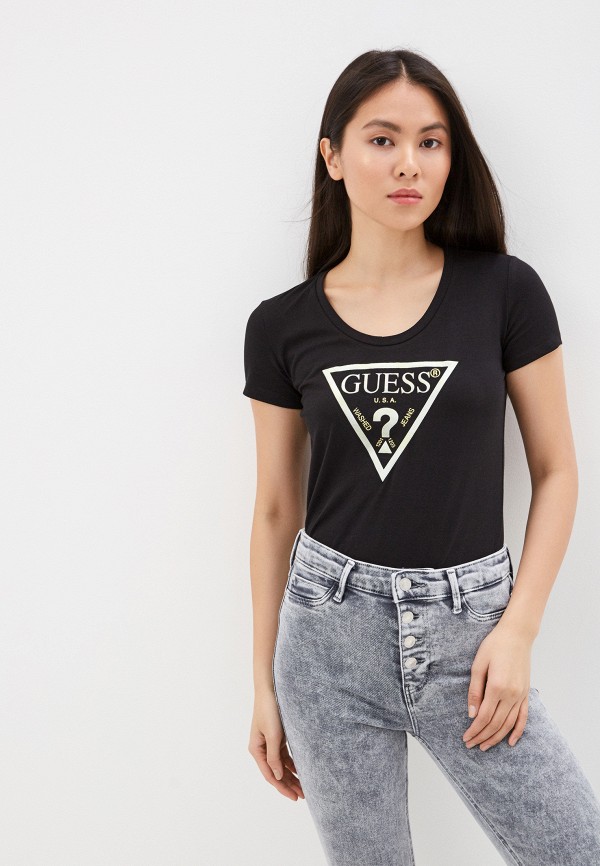 

Футболка Guess Jeans, Черный