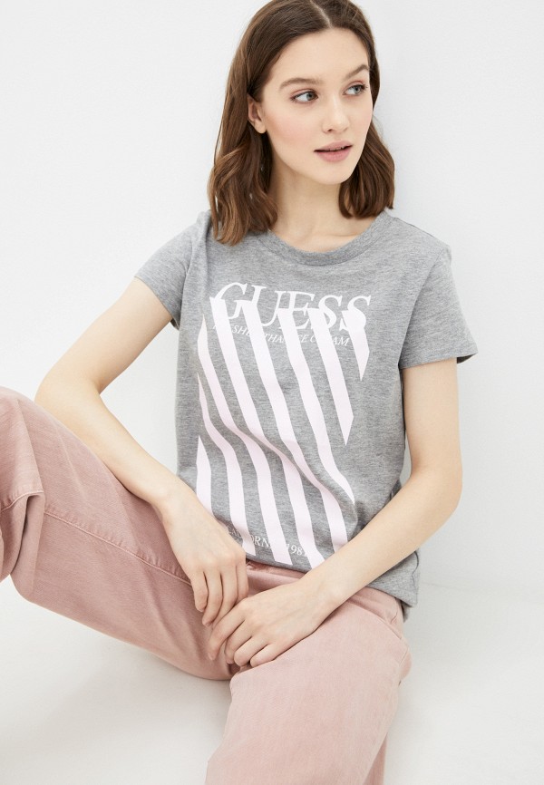 

Футболка Guess Jeans, Серый, Guess Jeans GU644EWHMID9