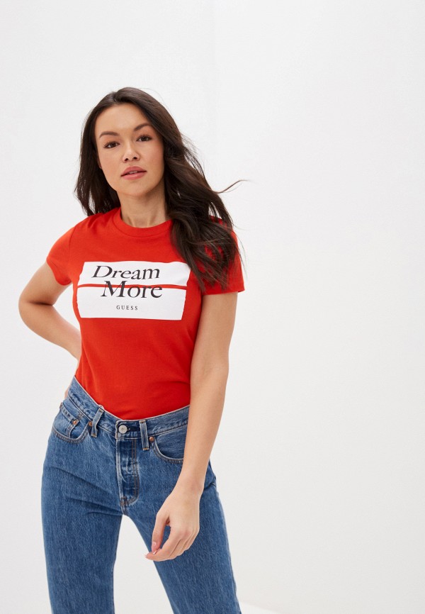 

Футболка Guess Jeans, Красный, Guess Jeans GU644EWHMIE2