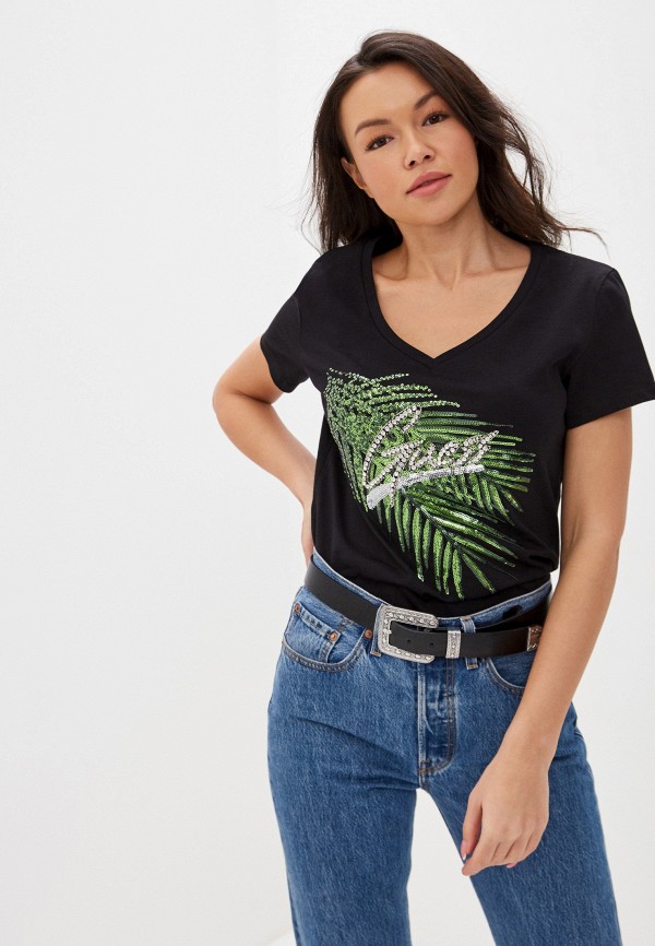 

Футболка Guess Jeans, Черный