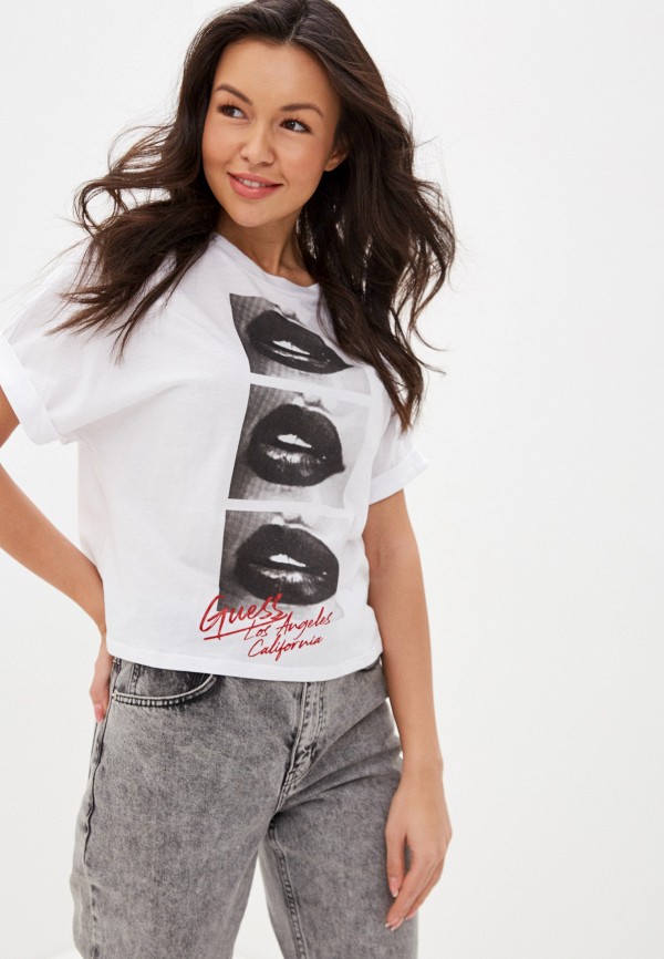 

Футболка Guess Jeans, Белый, Guess Jeans GU644EWHMIF2