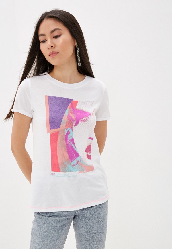 

Футболка Guess Jeans, Белый, Guess Jeans GU644EWHMIF5