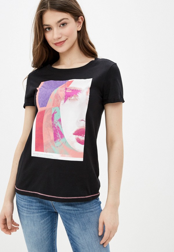 

Футболка Guess Jeans, Черный
