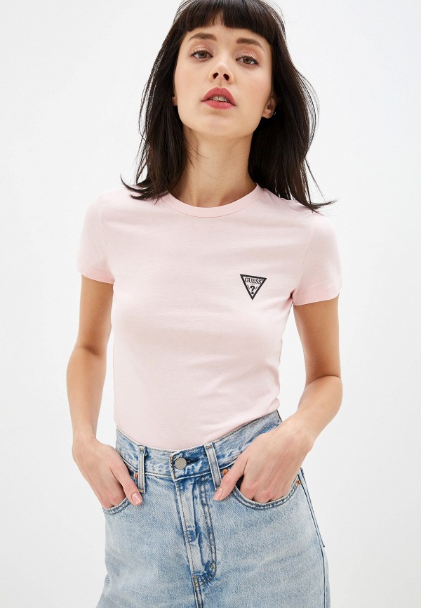 

Футболка Guess Jeans, Розовый