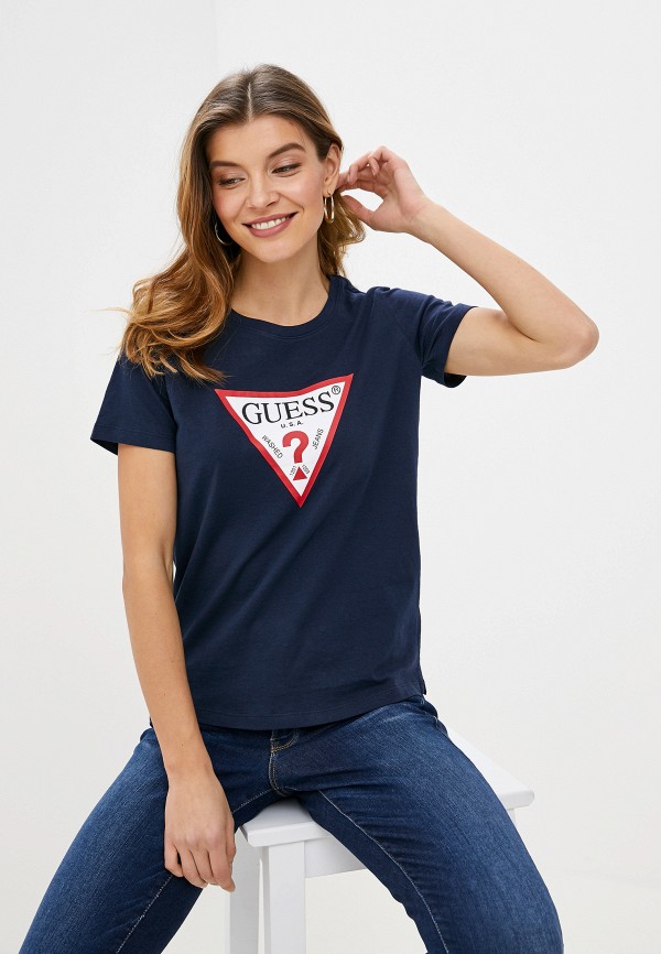 

Футболка Guess Jeans, Синий