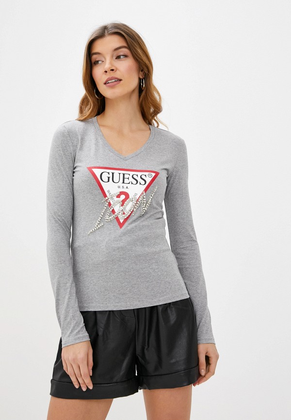 

Лонгслив Guess Jeans, Серый