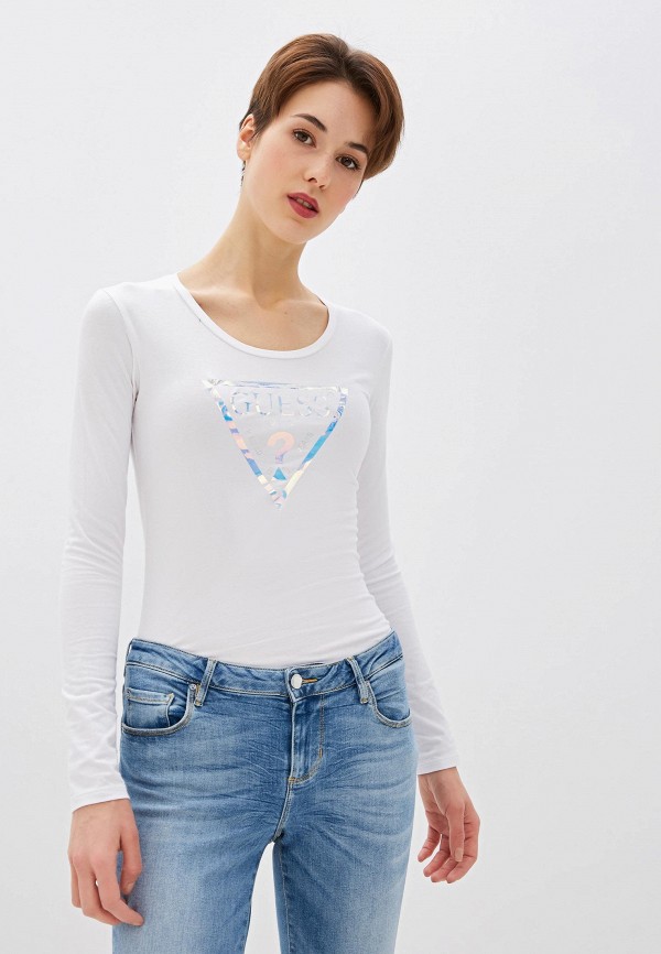 

Лонгслив Guess Jeans, Белый