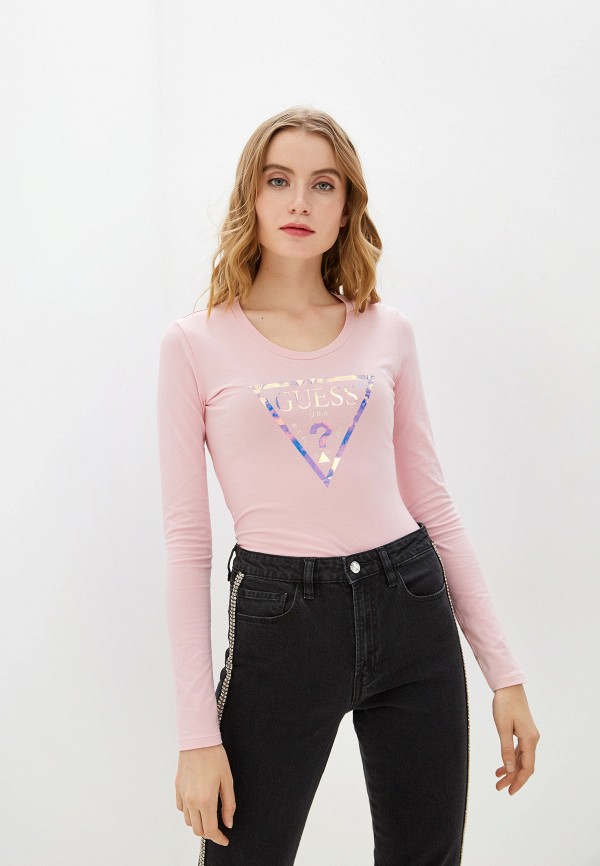 

Лонгслив Guess Jeans, Розовый, Guess Jeans GU644EWHSLI5