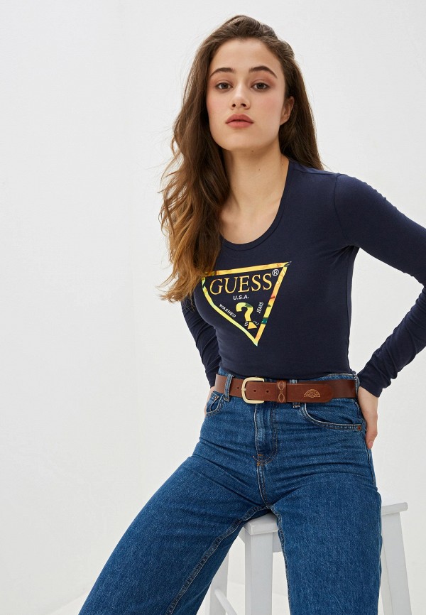 

Лонгслив Guess Jeans, Синий