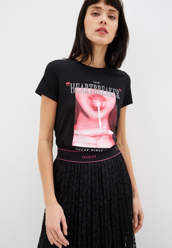 

Футболка Guess Jeans, Черный