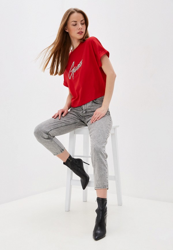

Футболка Guess Jeans, Красный, Guess Jeans GU644EWHSLJ9