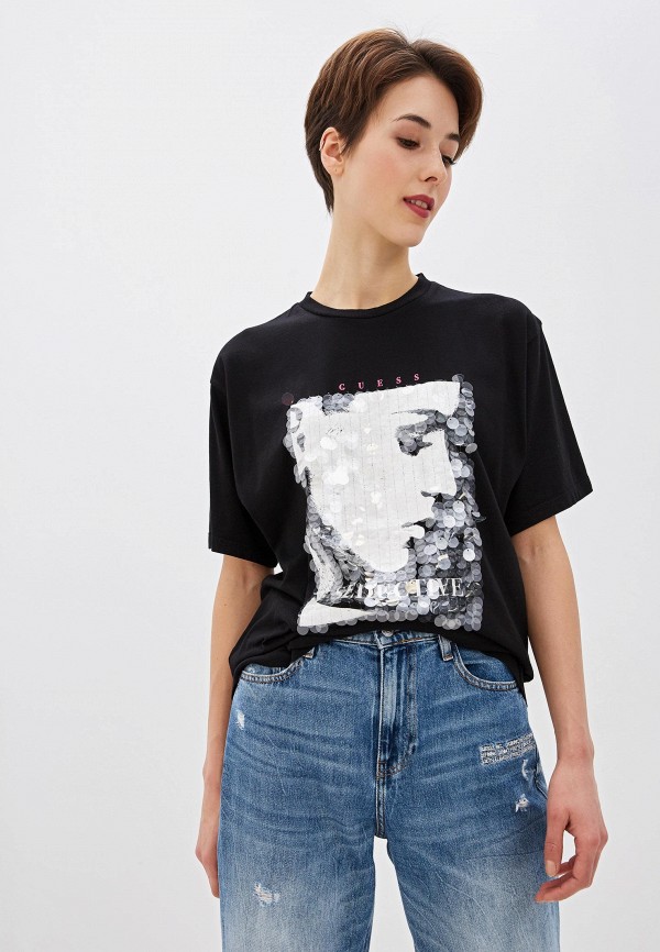 

Футболка Guess Jeans, Черный