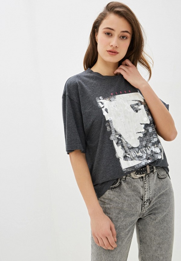 

Футболка Guess Jeans, Серый