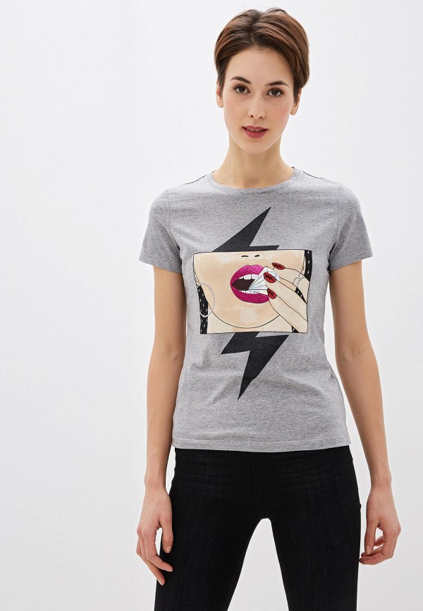

Футболка Guess Jeans, Серый