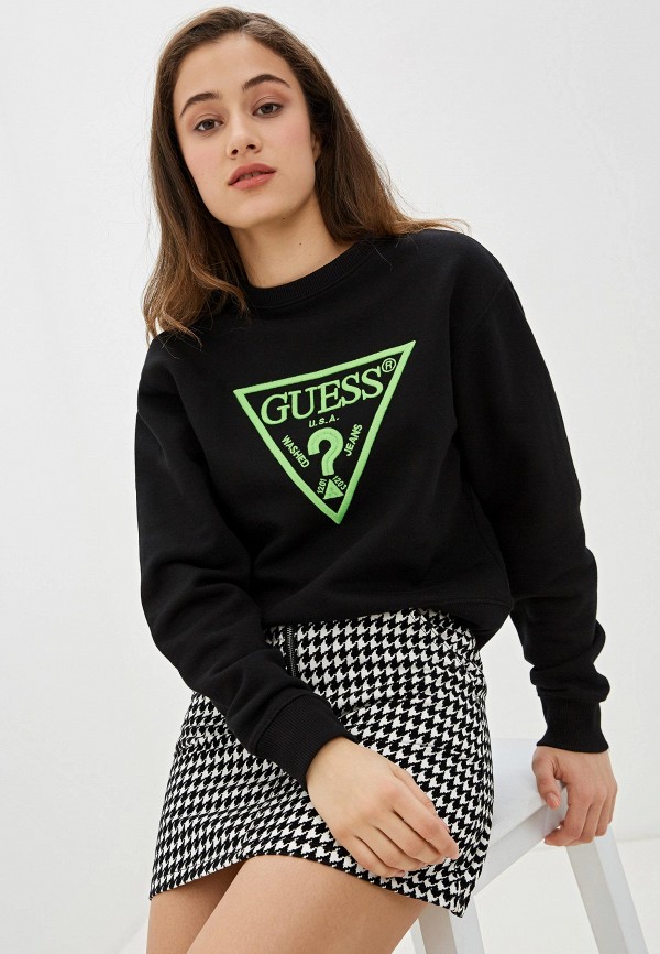 

Свитшот Guess Jeans, Черный, Guess Jeans GU644EWHSLM1
