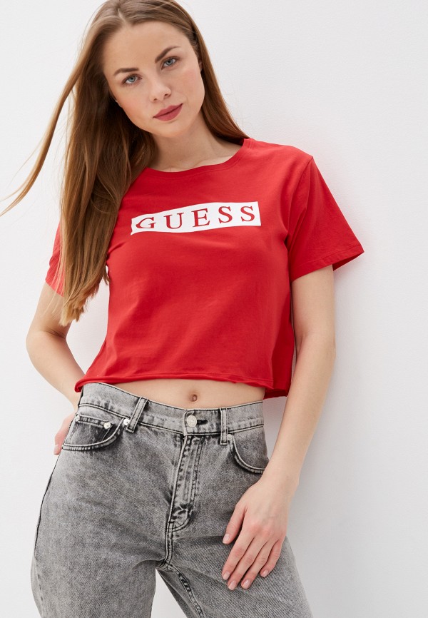 

Футболка Guess Jeans, Красный