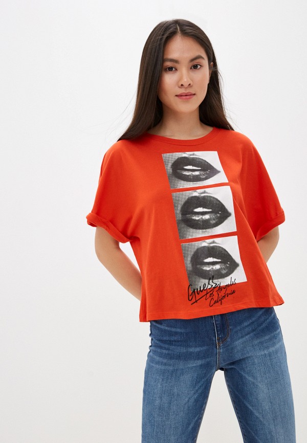 

Футболка Guess Jeans, Красный
