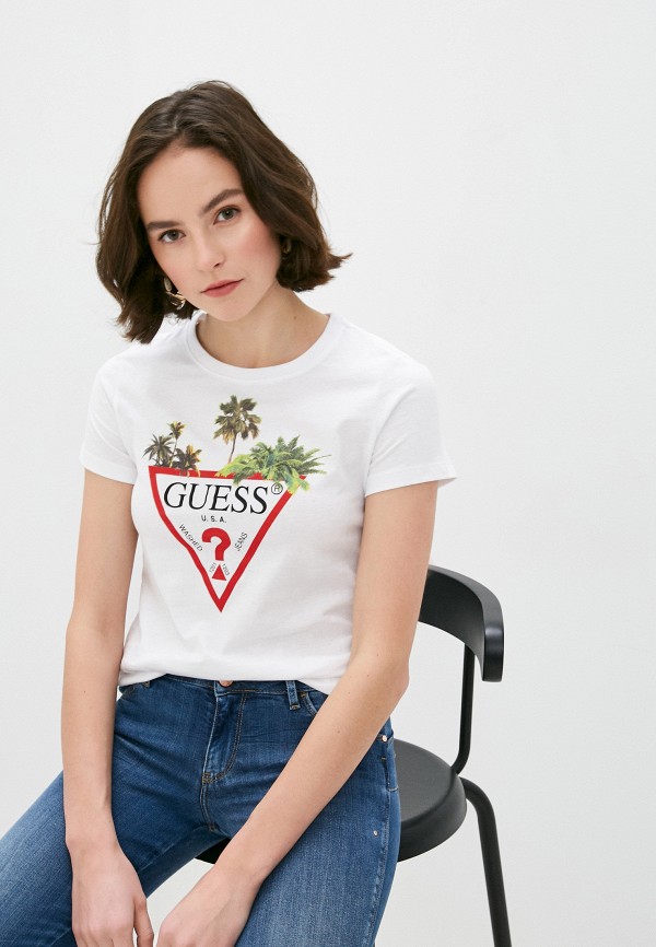 

Футболка Guess Jeans, Белый