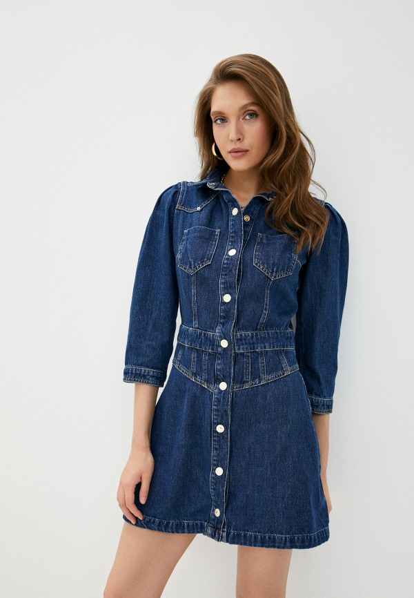 

Платье джинсовое Guess Jeans, Синий, FARAH DRESS