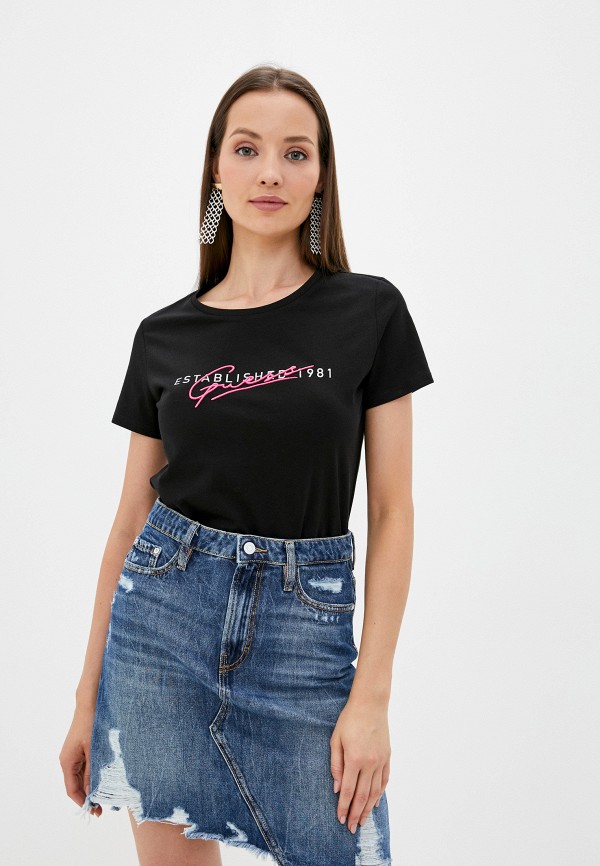 

Футболка Guess Jeans, Черный
