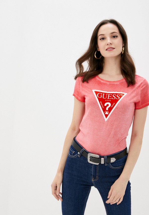 

Футболка Guess Jeans, Красный