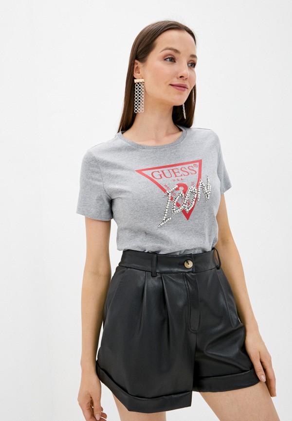 

Футболка Guess Jeans, Серый