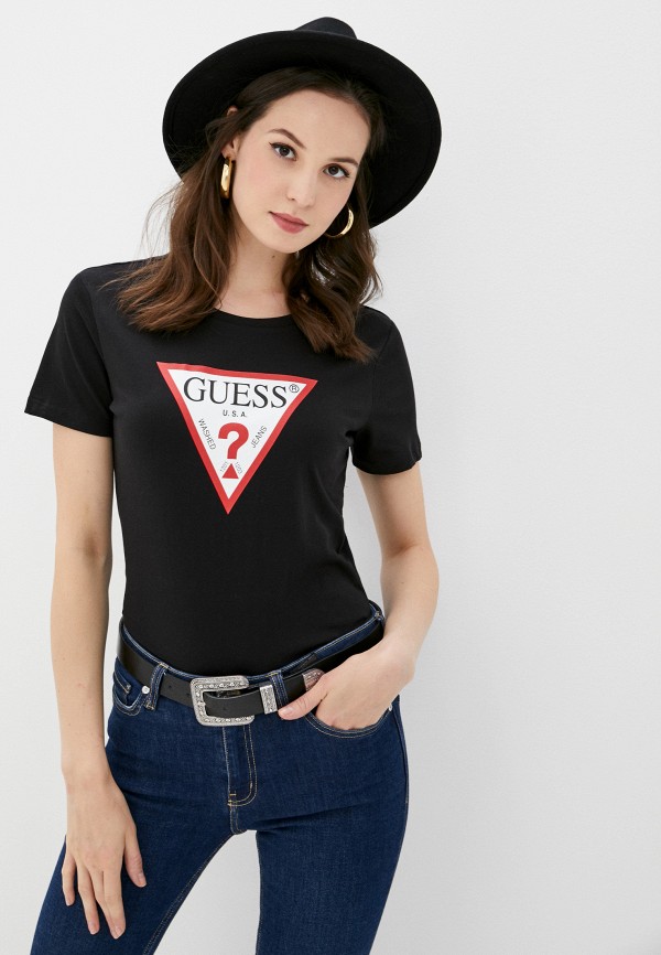 

Футболка Guess Jeans, Черный