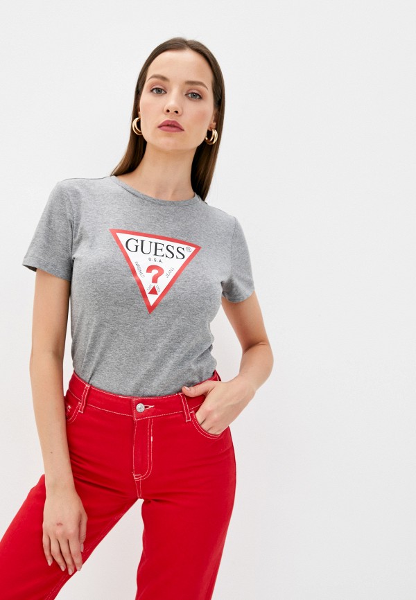 

Футболка Guess Jeans, Серый