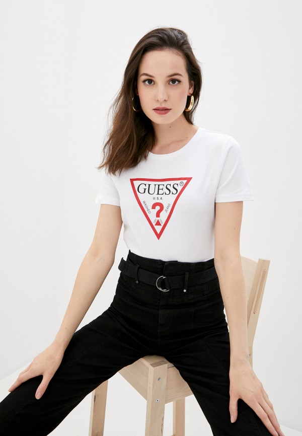 

Футболка Guess Jeans, Белый