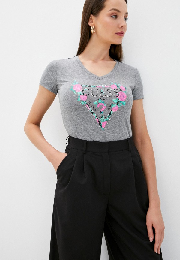 

Футболка Guess Jeans, Серый
