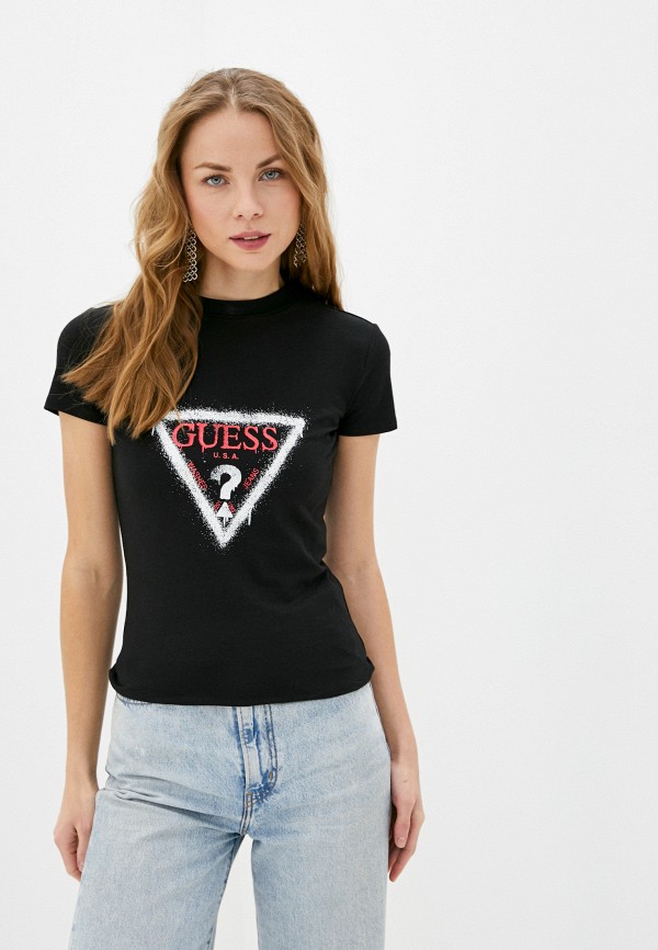 

Футболка Guess Jeans, Черный, Guess Jeans GU644EWJXVH9